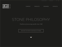Tablet Screenshot of mgmstone.com
